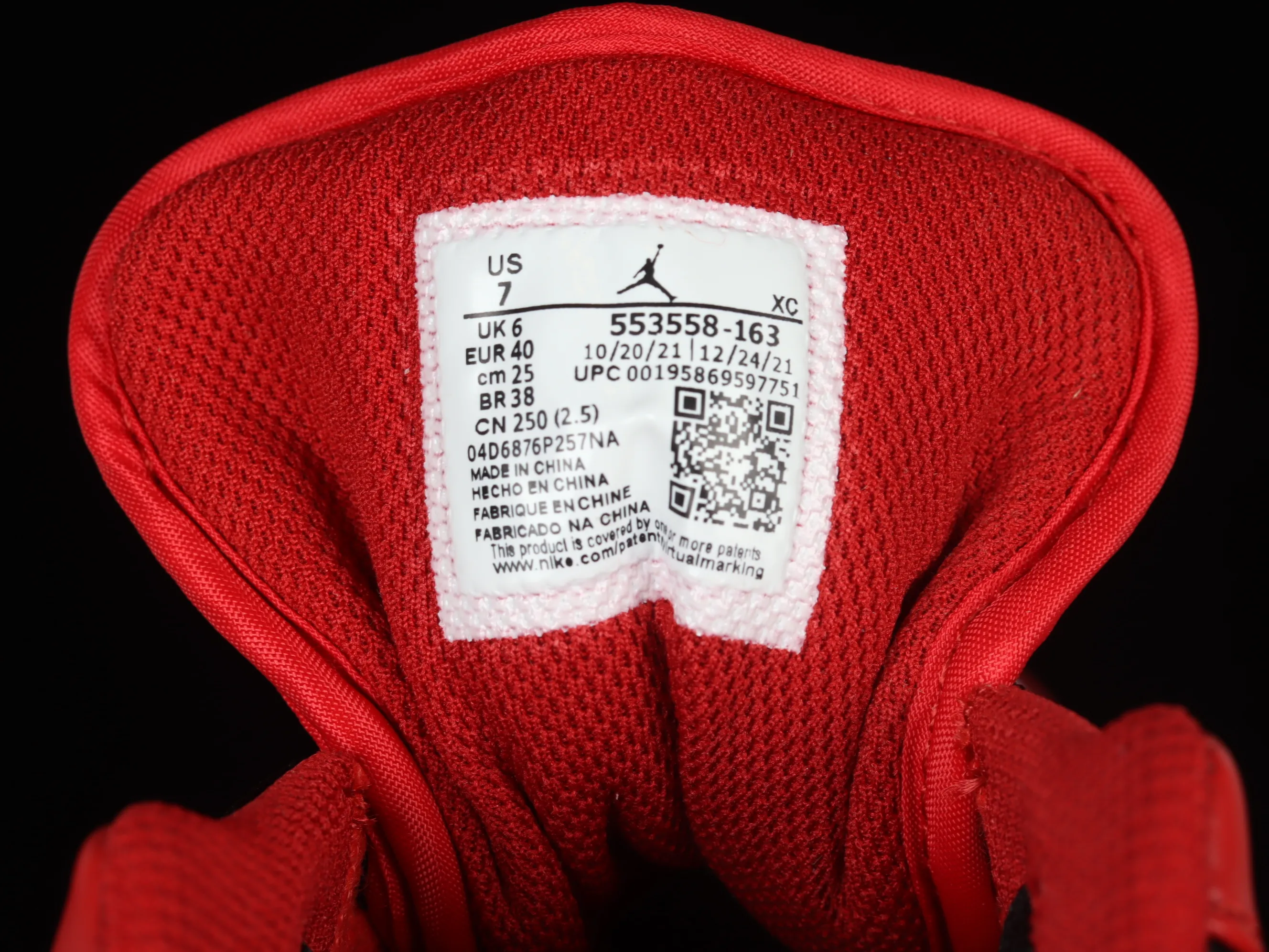 All categories Air Jordan Jordan series basketball shoes Air Jordan 1 Low Z version Air Jordan 1 Low AJ1 Joe 1 red, white and black Sports culture basketball shoes 553558-163